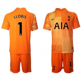 Jalkapallo Pelipaidat/Peliasut Tottenham Hotspur Hugo Lloris 1 Maalivahti Lasten Kolmaspaita 2021-2022 Lyhythihainen